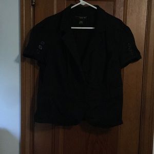 Lane Bryant short sleeve jacket